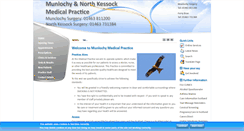 Desktop Screenshot of munlochydoctors.co.uk